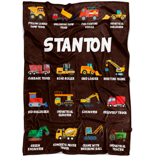 STANTON Construction Blanket Brown