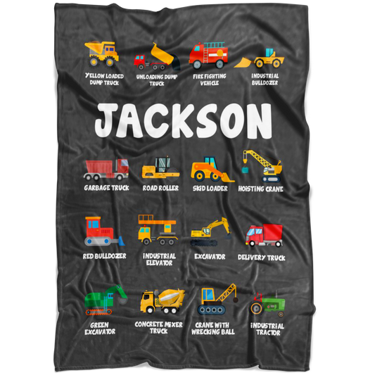 JACKSON Construction Blanket Grey