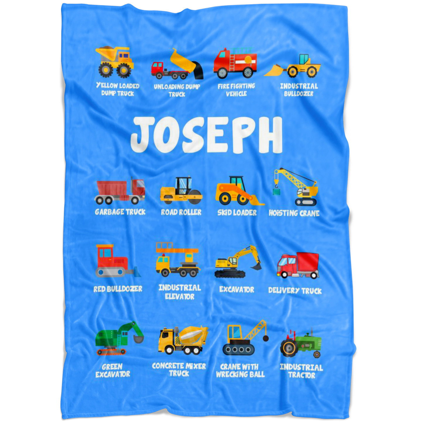 Joseph Construction Blanket Blue Replacement