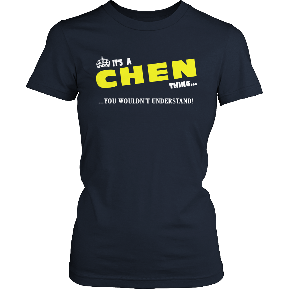 It's A Chen Thing, You Wouldn't Understand