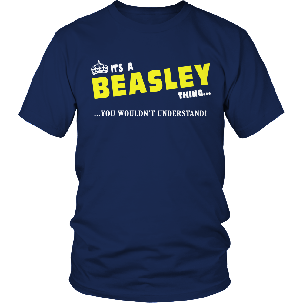 It's A Beasley Thing, You Wouldn't Understand