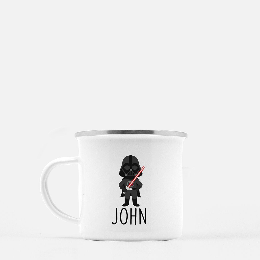 Personalized Kids Cup, Warrior Campfire Mug 10oz