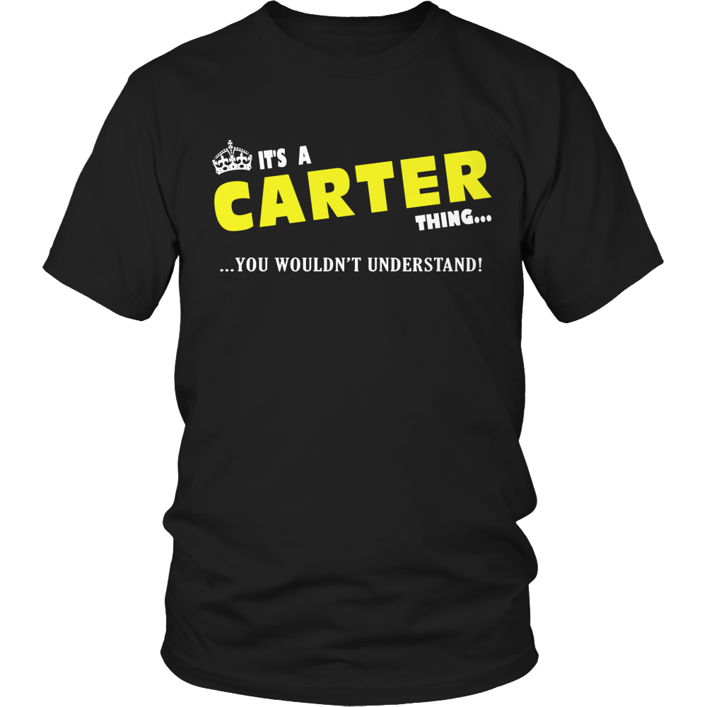 It's A Carter Thing, You Wouldn't Understand
