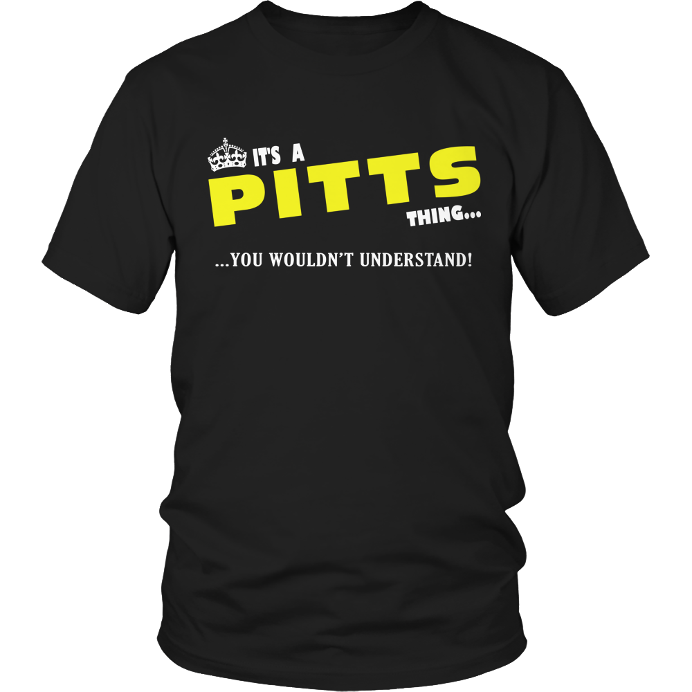 It's A Pitts Thing, You Wouldn't Understand