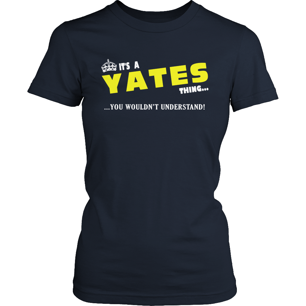 It's A Yates Thing, You Wouldn't Understand