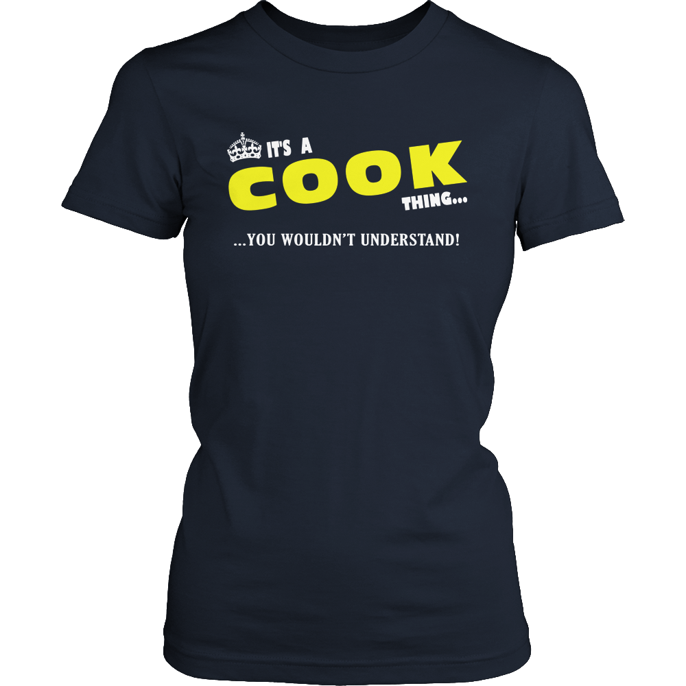 It's A Cook Thing, You Wouldn't Understand