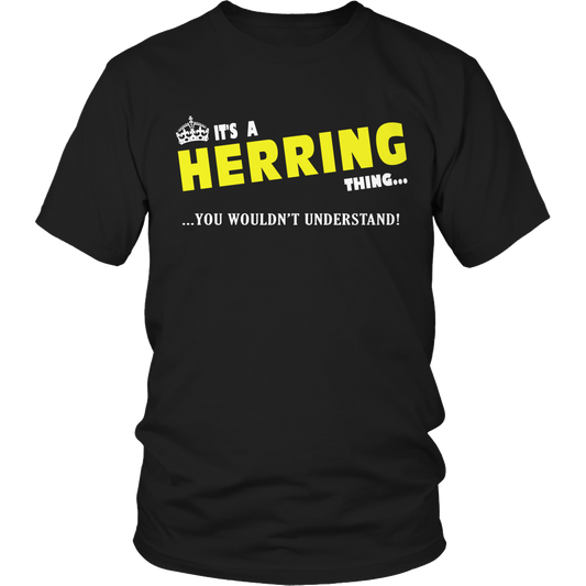 It's A Herring Thing, You Wouldn't Understand
