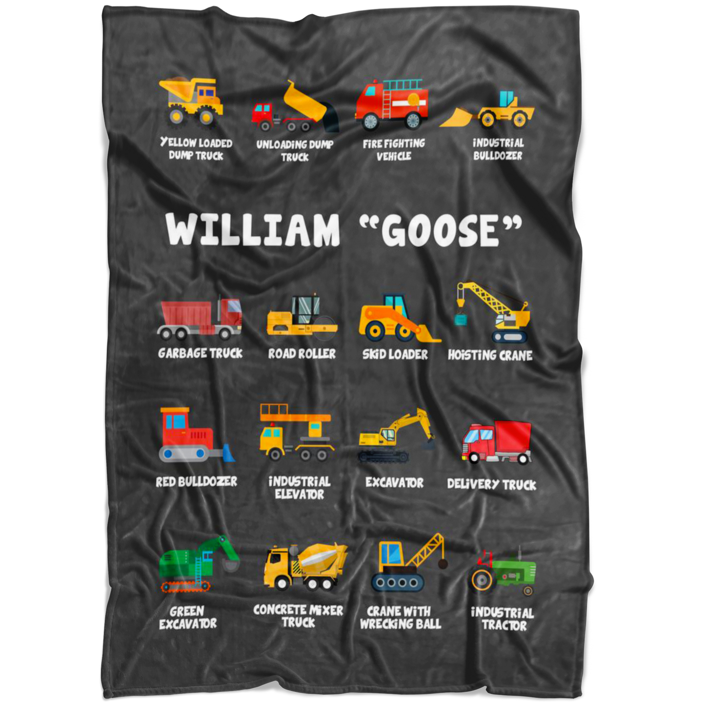 William “Goose” Construction Blanket Grey