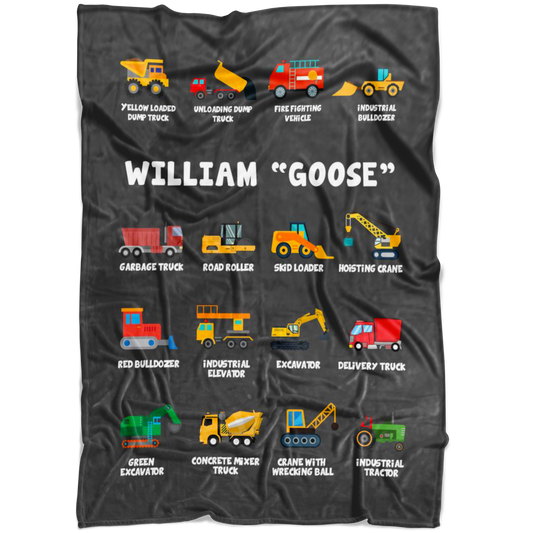 William “Goose” Construction Blanket Grey