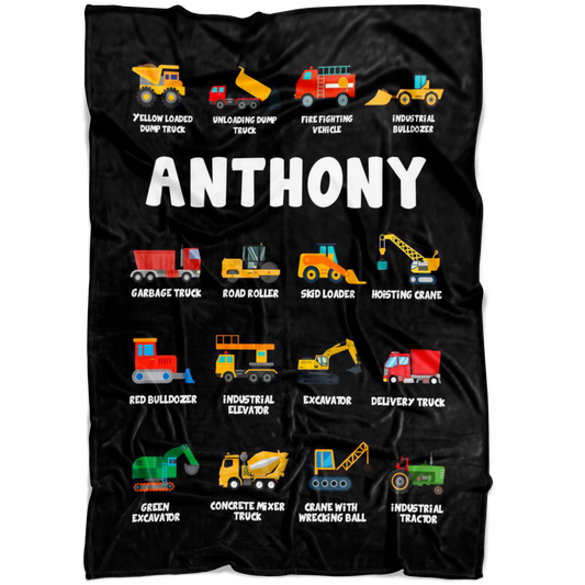 Anthony Construction Blanket Black