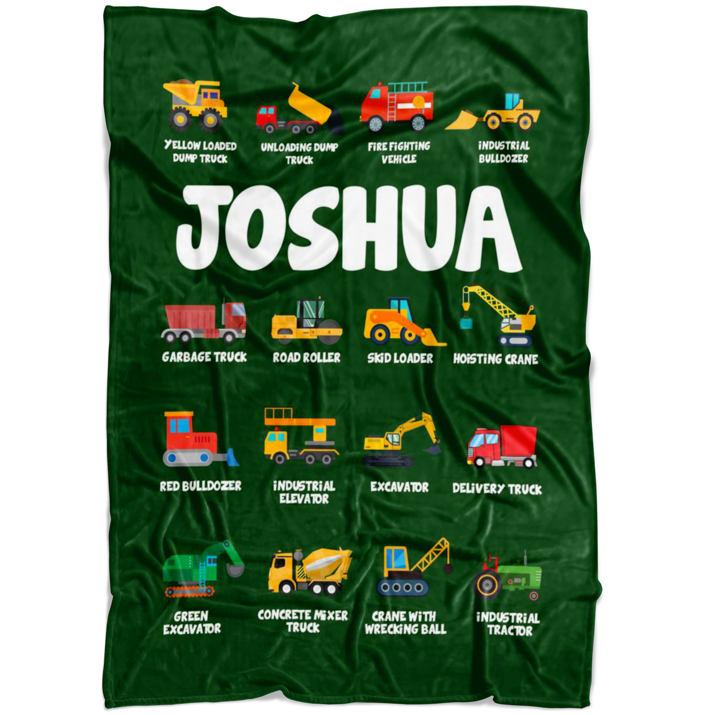 JOSHUA Construction Blanket Green