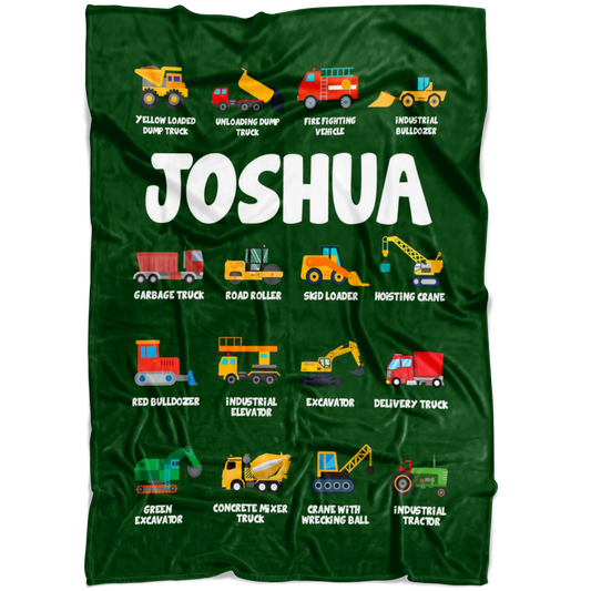 JOSHUA Construction Blanket Green