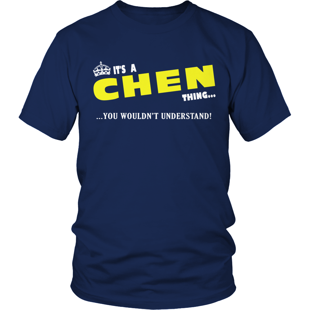 It's A Chen Thing, You Wouldn't Understand