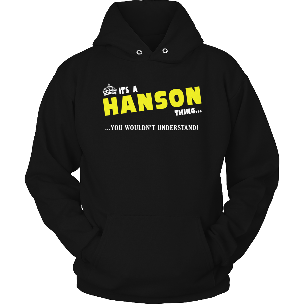 It's A Hanson Thing, You Wouldn't Understand