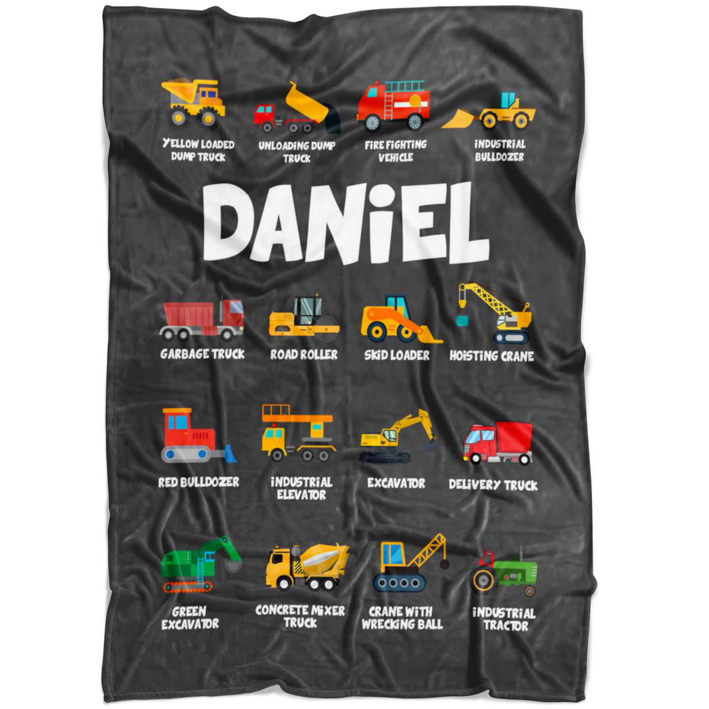Daniel Construction Blanket Grey