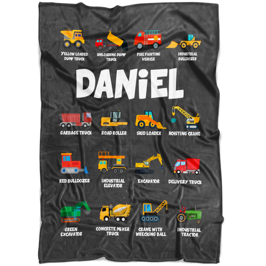 Daniel Construction Blanket Grey