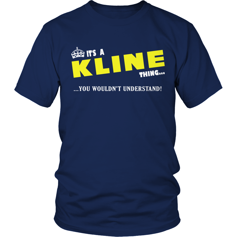 It's A Kline Thing, You Wouldn't Understand