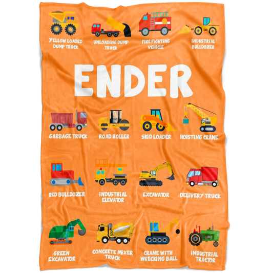 Ender Construction Blanket Orange