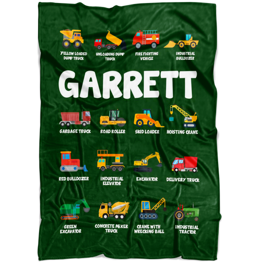 GARRETT Construction Blanket Green