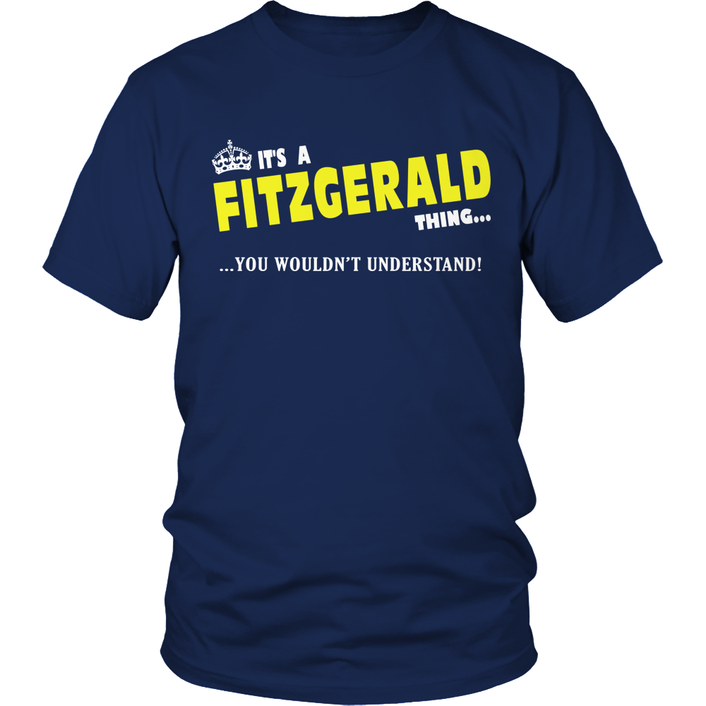 It's A Fitzgerald Thing, You Wouldn't Understand