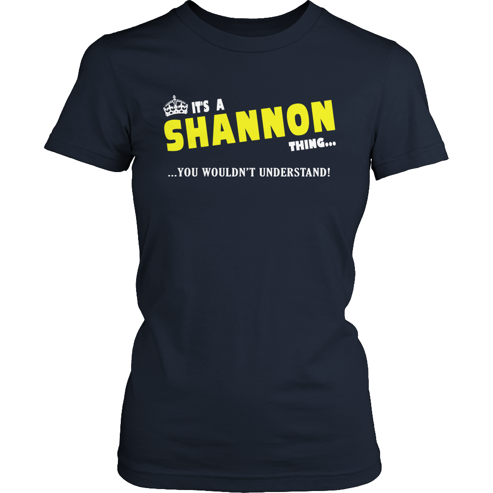 It's A Shannon Thing, You Wouldn't Understand