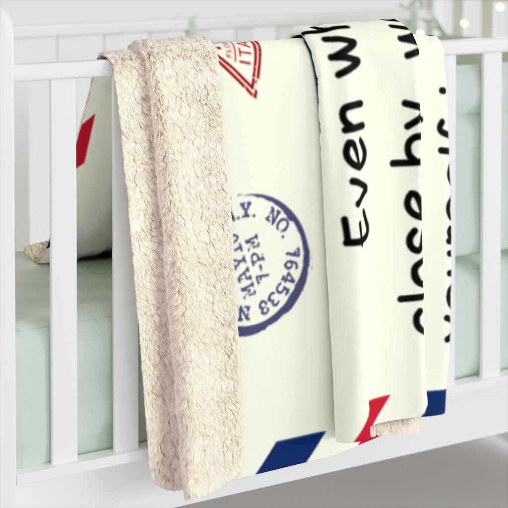 To Our Daughter Sherpa Fleece Blanket Gift from Mom & Dad