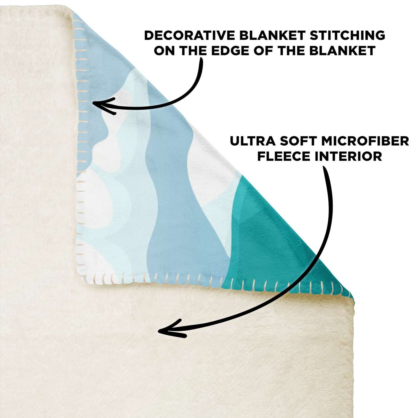 Personalized Name Garbage Truck Blanket for Kids, Custom Name Blanket for Boys & Girls