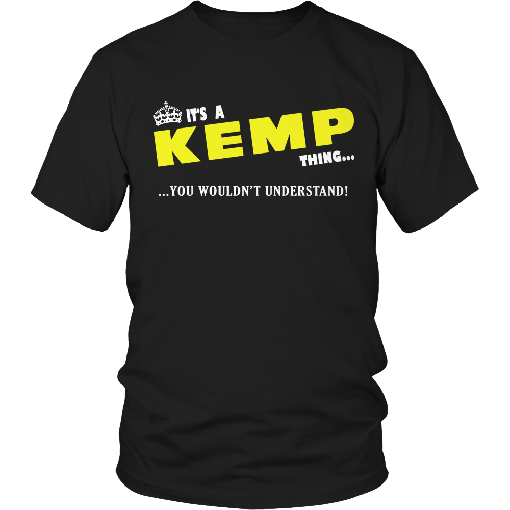 It's A Kemp Thing, You Wouldn't Understand