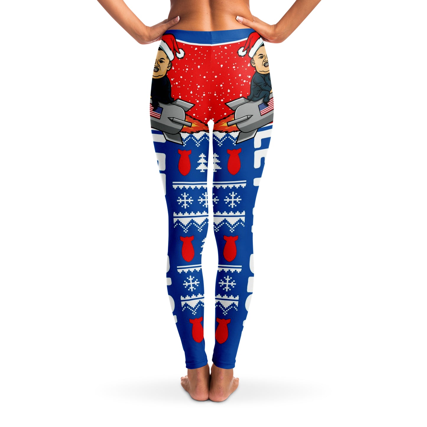 Let It Blow Christmas Leggings