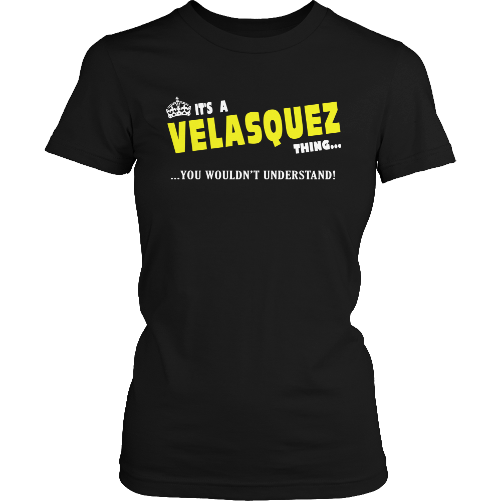 It's A Velasquez Thing, You Wouldn't Understand