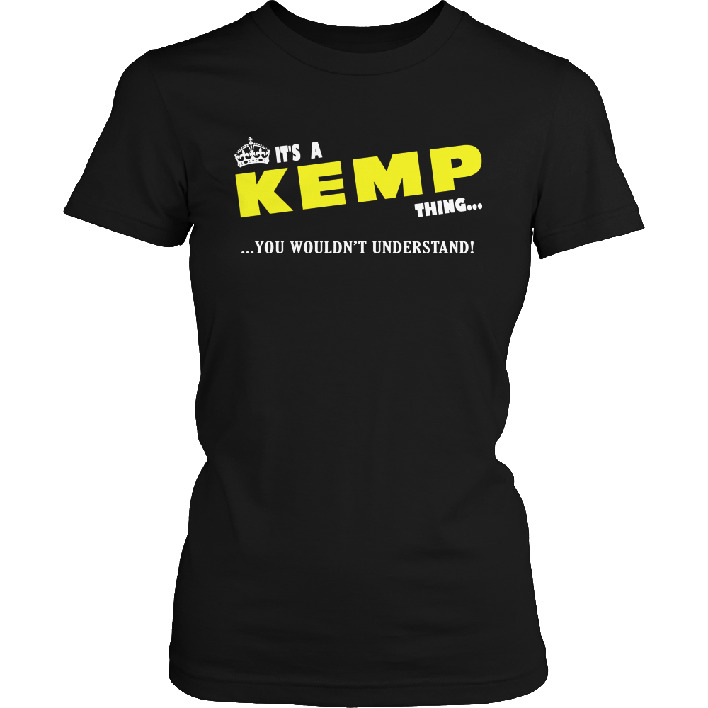 It's A Kemp Thing, You Wouldn't Understand