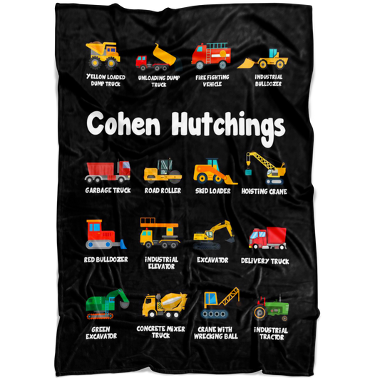 Cohen Hutchings Construction Blanket Black