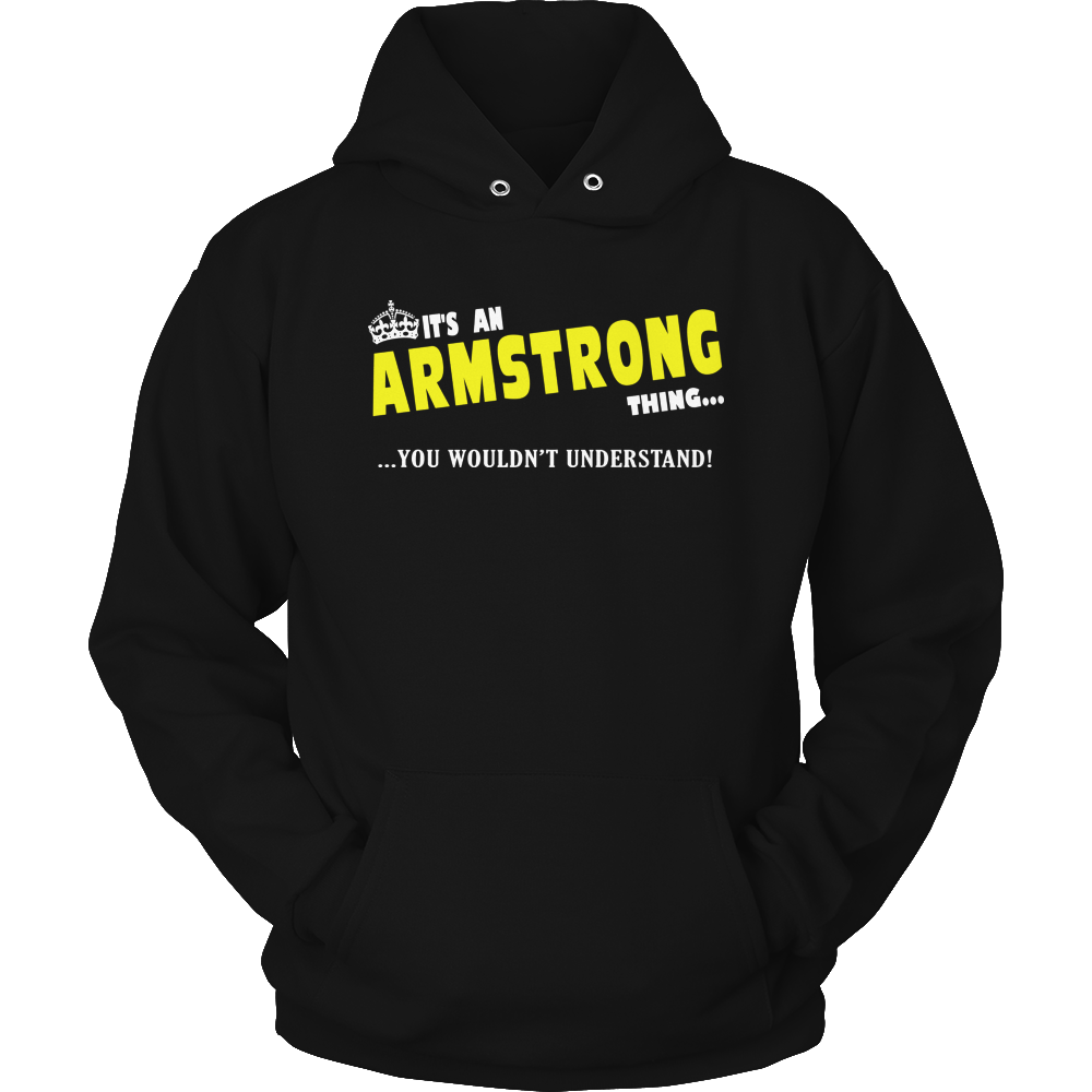 It's An Armstrong Thing, You Wouldn't Understand