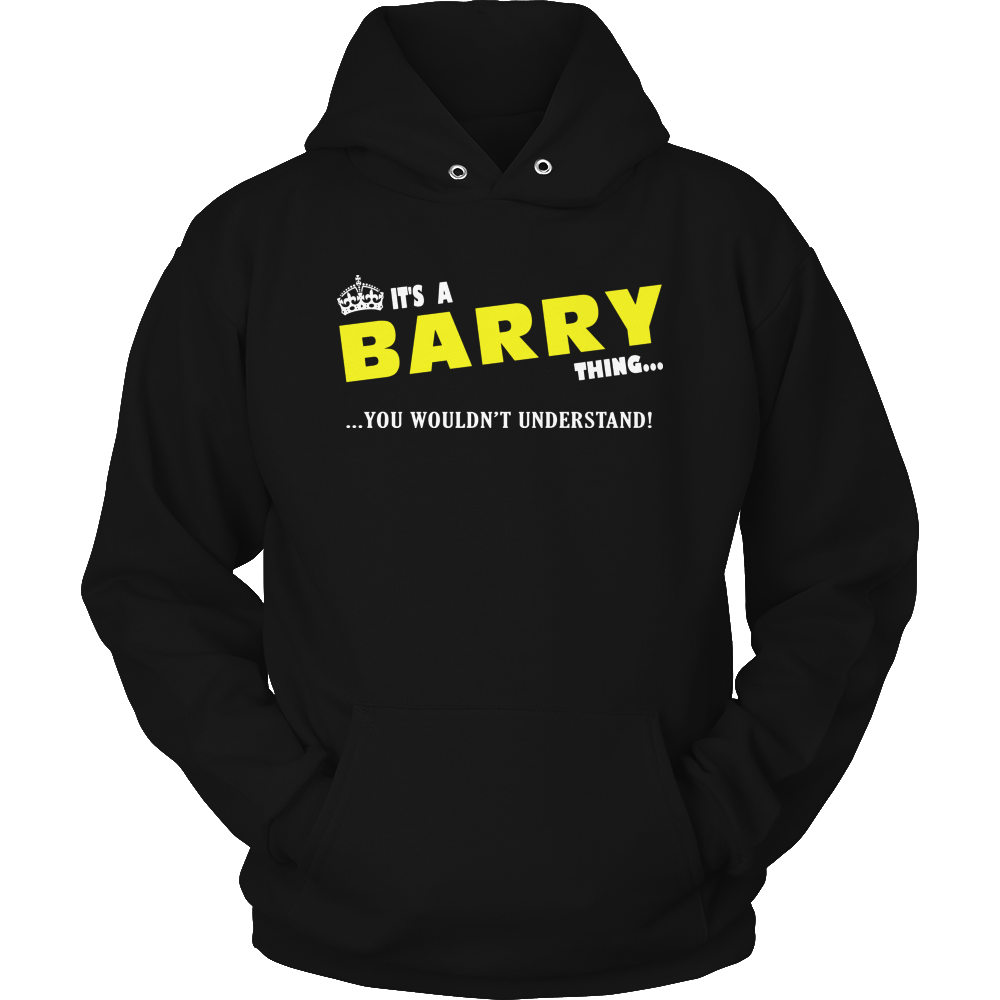 It's A Barry Thing, You Wouldn't Understand