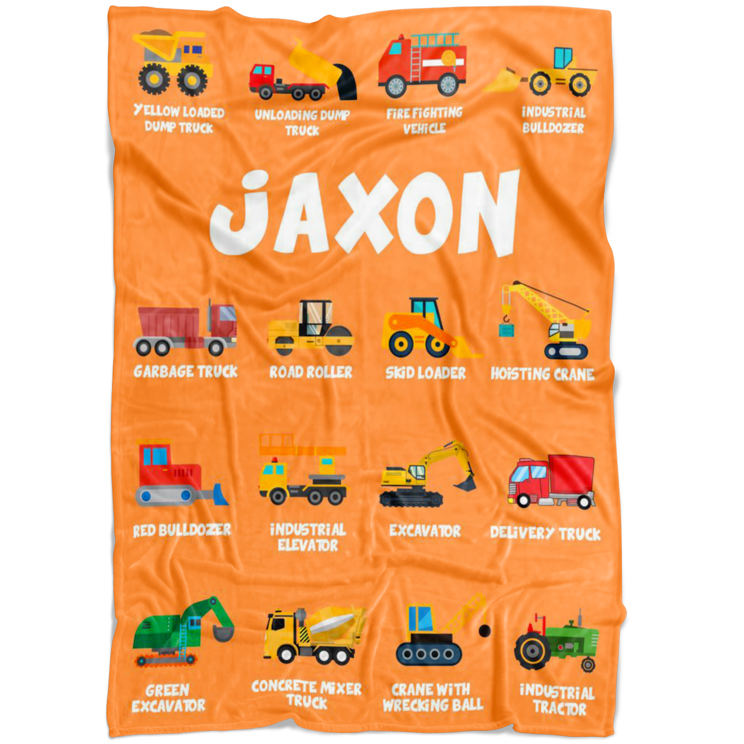 Jaxon Construction Blanket Orange