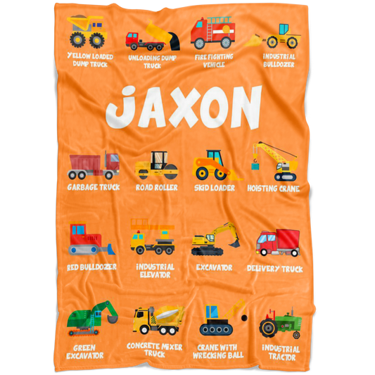 Jaxon Construction Blanket Orange
