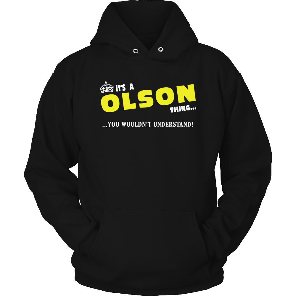 It's A Olson Thing, You Wouldn't Understand