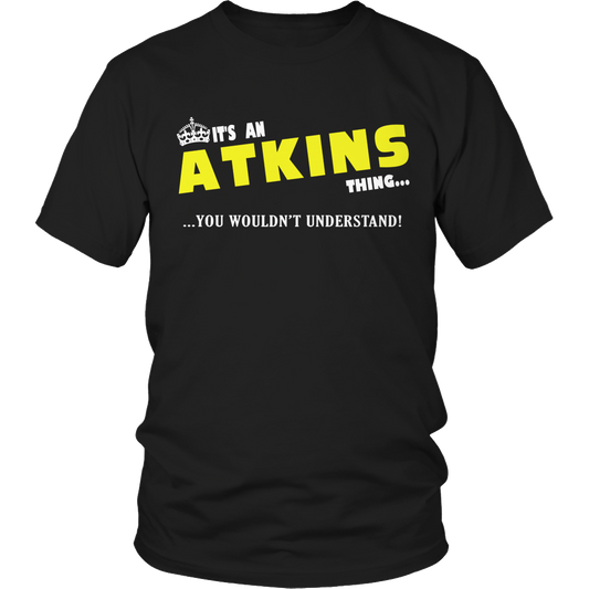 It's An Atkins Thing, You Wouldn't Understand