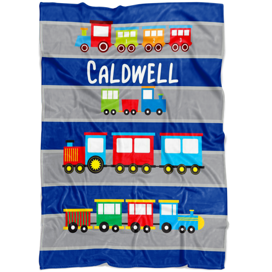 Caldwell Train Blanket