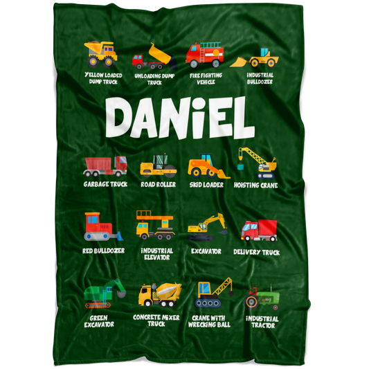 Daniel Construction Blanket Green
