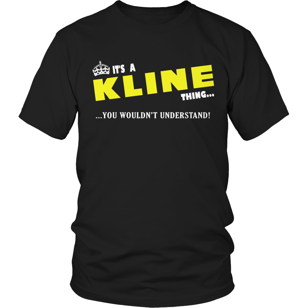 It's A Kline Thing, You Wouldn't Understand