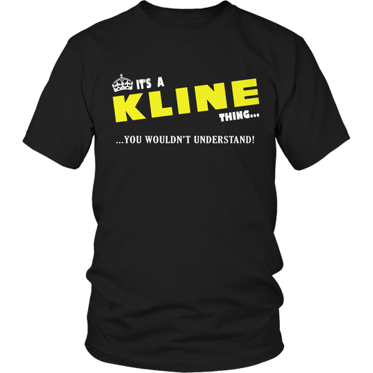 It's A Kline Thing, You Wouldn't Understand