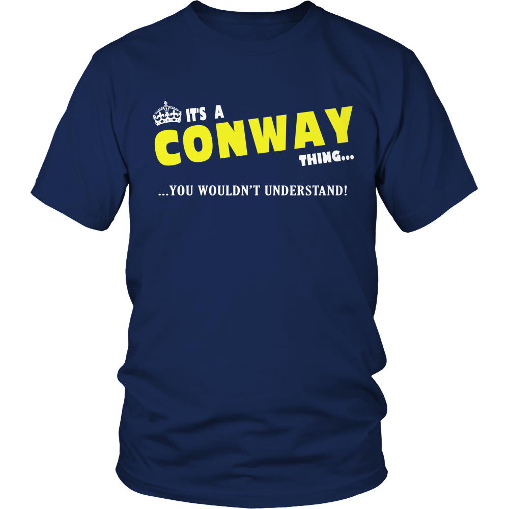 It's A Conway Thing, You Wouldn't Understand
