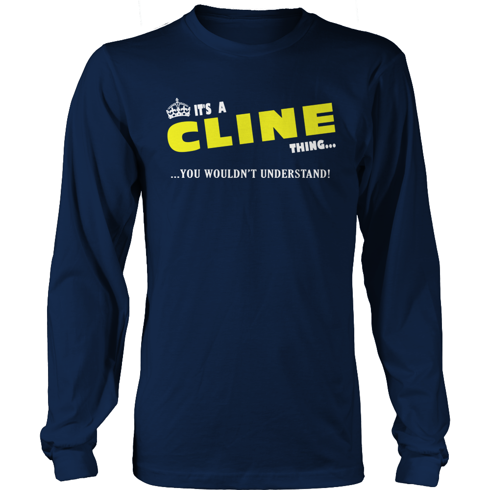 It's A Cline Thing, You Wouldn't Understand