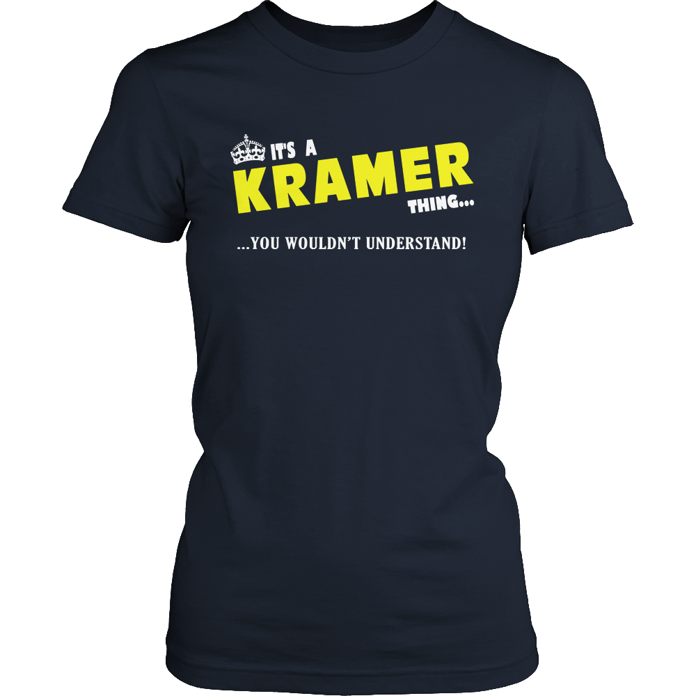 It's A Kramer Thing, You Wouldn't Understand