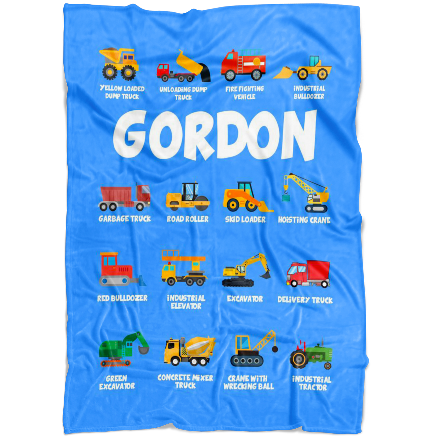 Gordon Construction Blanket Blue