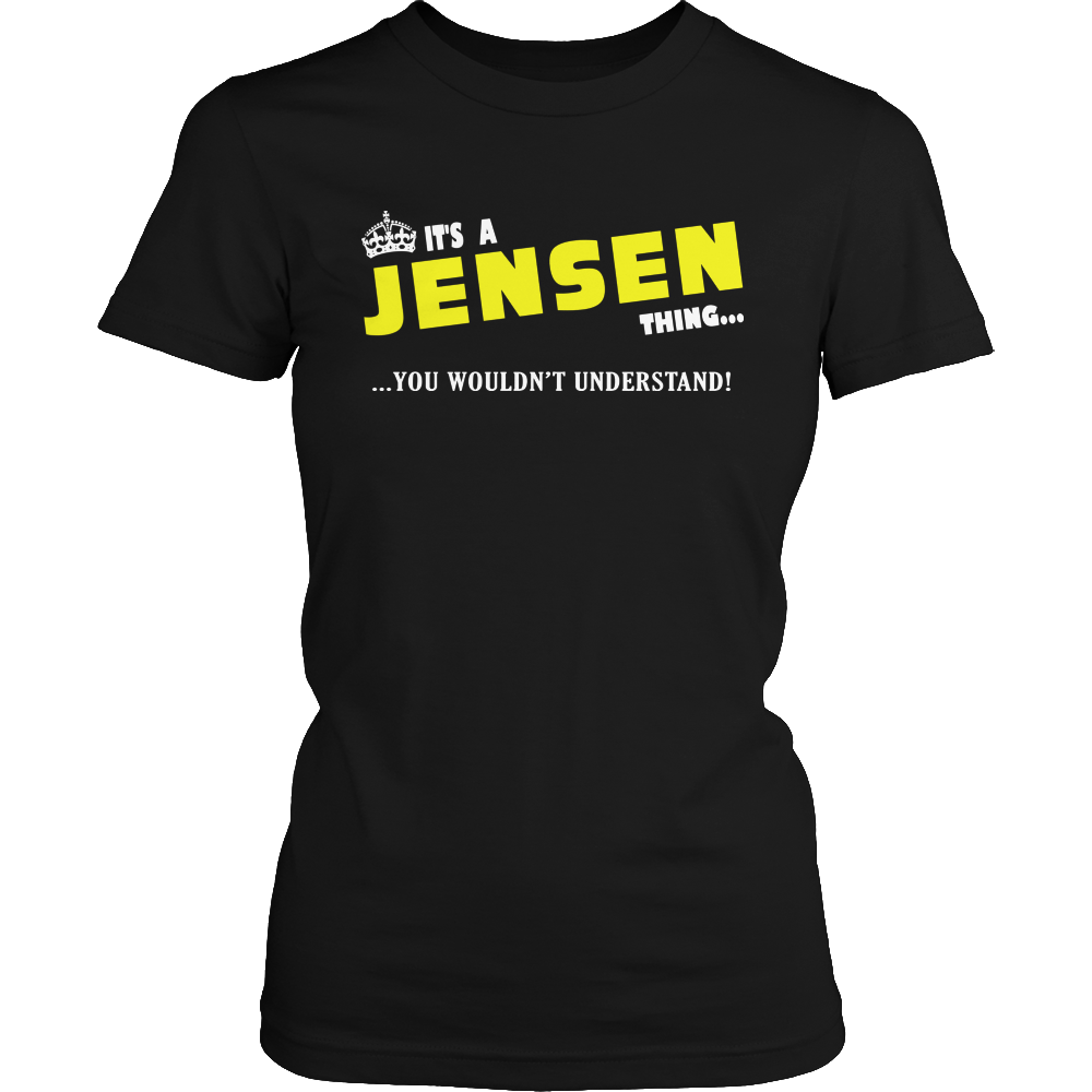 It's A Jansen Thing, You Wouldn't Understand