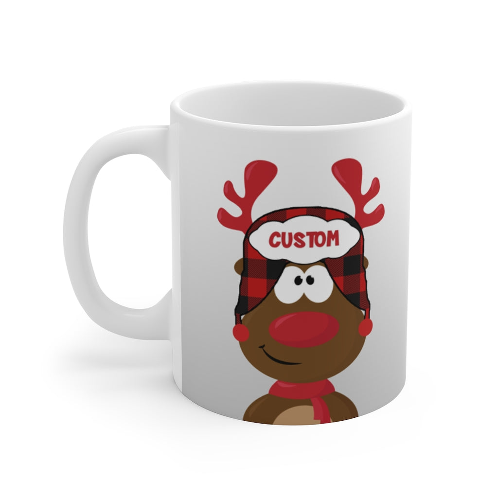 Personalized Name, Moose Mug for Kids 11oz