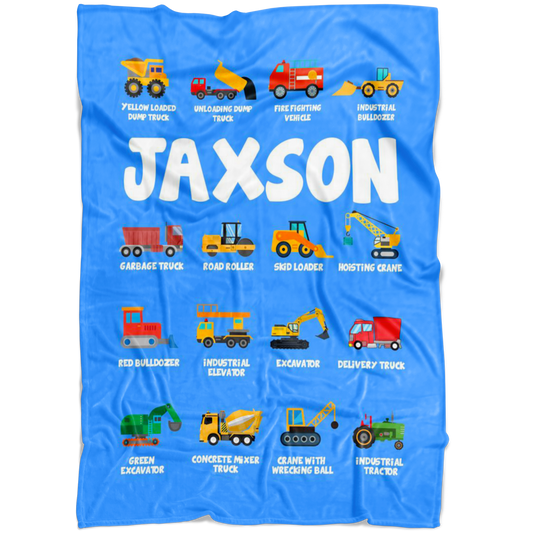 JAXSON Construction Blanket Blue
