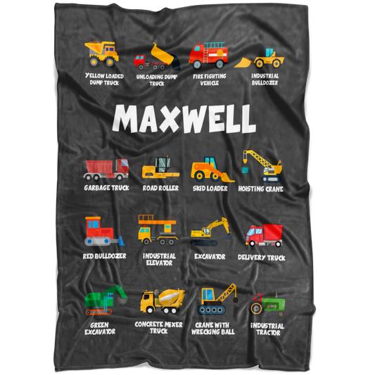 Maxwell Grey Blanket